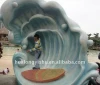 3D Wave Sculpture For Water Play Equipment