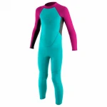 3mm Men's Neoprene Smooth Skin Surfing Wetsuits Back Zip Long Sleeve Wetsuits Top