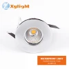 3W 5W 7W 83 Diameter Decorative Led Waterproof Shower Led Light Fittings Cob Lighting Fixture Downlight