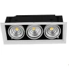 3X10W downlight 3heads  adjustable COB led grille light with good price