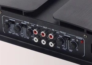4 channel 80WX4 class D super car audio amplifier 4ohms in cheap cost