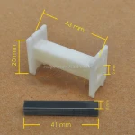 41 square plastic cable spool coil bobbin + Silicon steel sheet kits