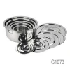 5 Pcs Induction Gas Cookers Home Kitchen Indian Cooking Pot Stainless Steel Cookware Set