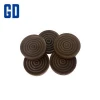 50 pcs /set GD Brown Wood Round Checkers;Chess board game/wood token