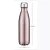 Import 500ml rubber coated vacuum insulated stainless steel double wall sport water bottle from China