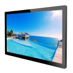 55 inch industrial capacitive touch monitor ture flat touch screen IP65 front case Advertising Playing Equipment
