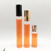 5ml 10ml Glass Roll On Bottle Essential Oil Eco-friendly Refillable Clear Perfume Sample Bottle with Stainless Steel Roller Ball