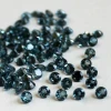 5mm Natural London Blue Topaz Faceted Round Loose Gemstones