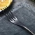 Import 5pcs Titanium Black cutlery set,shiny and smoothy stainless steel mirror polishing silverware flatware set from China