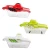 Import 6 in 1 Kitchen Adjustable Cucumber Carrot Potato Salad Food julienne Cutter Manual Mandoline Vegetable Slicer with Container from China
