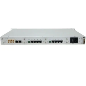 6 Slots 16E1 4Ethernet STM-1 RS232 E&M V.35 SDH Equipment Fiber Optic Transceivers