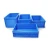 Import 600x400 mm blue foldable folding plastic crate from China