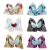 Import 6.5 Inch Large Sequin Hair Bows For Girls Wing Bunny Hairclips Metal Hair Clip Alligator from China