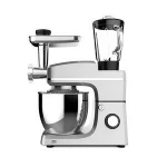 6.5Litre High Capacity Stand Mixer with Meat Grinder and Juicer 1200W Electric Food Processor Dough Kneading Machine Home Used