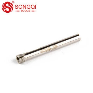 6mm low price SONGQI glass drill bit  hole saw for glass ,marble and tile hole drilling