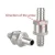Import 6mm/8mm/10mm/12mm Aluminium Alloy One Way Fuel Non Return Check Valve Petrol Diesel for Car Vacuum Hose Oil Water Pumps from China