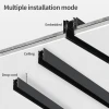 6w adjustable dimmable led magnetic grille light aluminum track rail surface mounted recessed linear rail lighting system