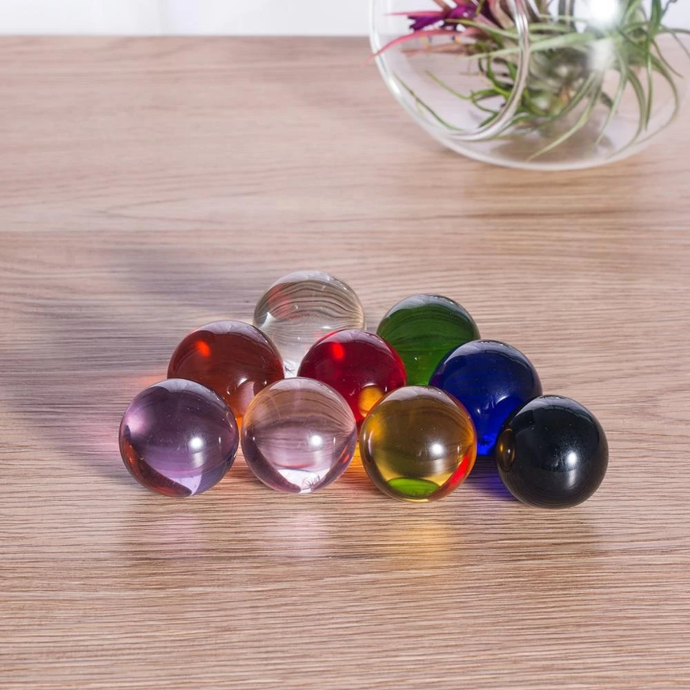 70mm Good Fortune Glass Craft in Stock Decorative Crystal Balls for Home Decoration