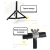 Import 70x200cm T-Shape Photo Studio Background Support Stand Backdrop Crossbar Bracket Kit with Clips from China