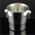 Import 7L Popular Ice Cube Bucket Metal  Large Stainless Steel Ice Bucket from China
