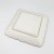 Import 8 Inch European Style Ceramic White Square Charger Plates Porcelain Dinnerware Plate Dishes With Relief Design from China
