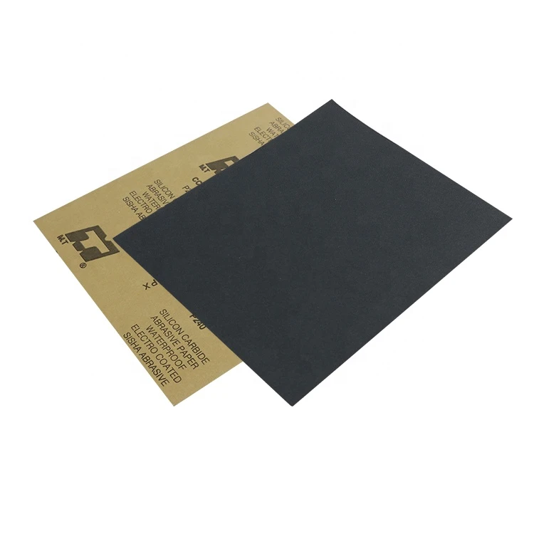 80 Grit Abrasives Water Proof Sand Paper China Sheets Coated Paper A4 Size Kraft Paper Silicon Carbide/aluminium Oxide CC40P/41P