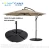82KG Stable Hanging Umbrella Base Outdoor Plastic Water Base Weights for Umbrella