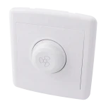 86 type 1 gang 250V rotary switch fan speed control adjust wall dimmer switch PC flame retardant material for BS UK Standard