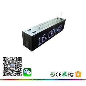 86(L)x22(H)x17.5(D)cm LED Display time,temperature,date, Red color DIP LED advertising Screen