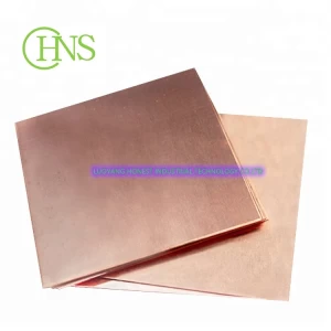 99.9% Purity High Quality Copper Sheet Factory