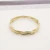 Import 9k Solid Gold Twist Wave gold design Fashion Women Finger Ring 9K Real Genuine Gold Jewelry Fashion Women Finger Ring Wholesale from China