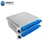 Abs box fiber optic equipment wdm olt onu splitter with sc/upc connector optical device 1x8 plc cassette