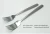 Import Accept custom different size hotel dinner flatware set fruit 304 stainless steel fork from China