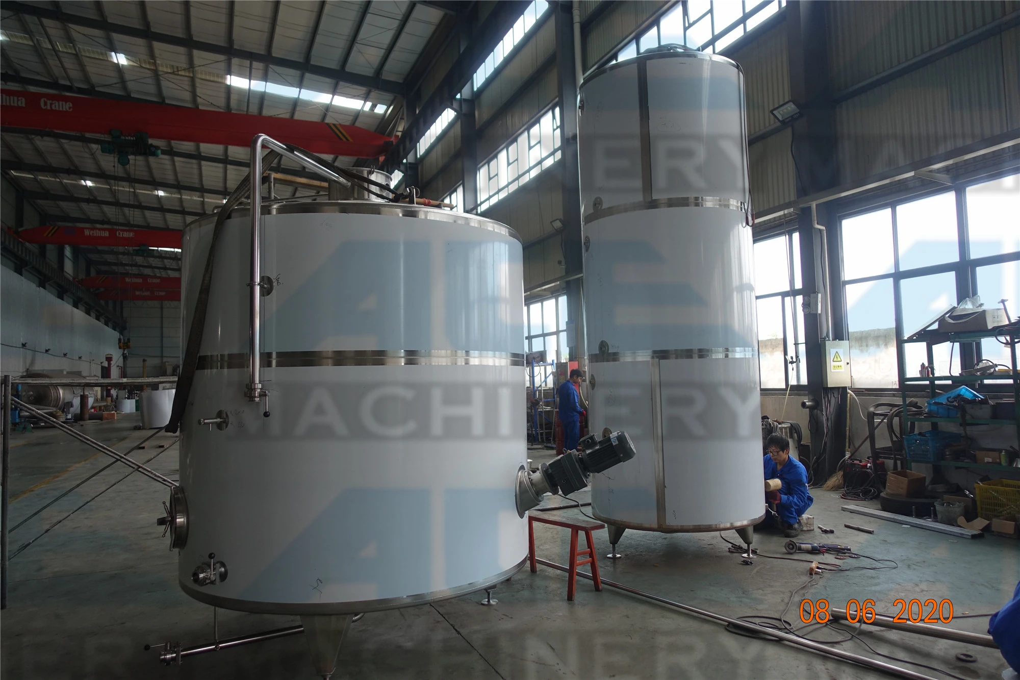 Ace Factory Direct Sale Price Stainless Steel Inox Electric Heating 200L Water Storage Tank