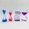 Acrylic liquid sand timer/liquid hourglass timer/oil timer wedding favors hourglass