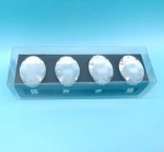 Acrylic Napkin Ring Napkin Holder with large Jewelry for Wedding Decoration