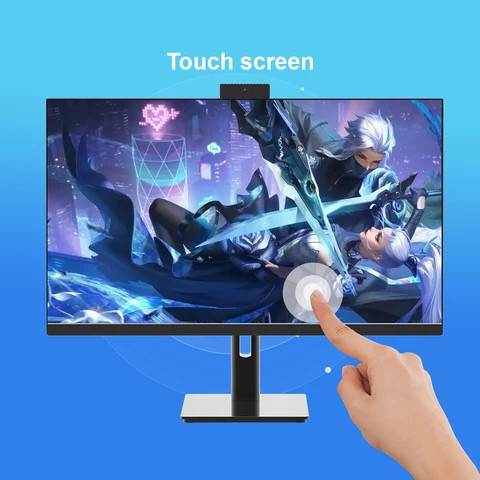 Buy Adjustable Base 27 Inch 1920*1080 Pixels Screen Black White Color ...