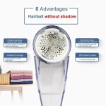 Adjustable Portable Electric Lint Remover with Stainless Steel Blades Safe Fabric Shaver