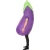 Import Adult Funny Purple Eggplant Cosplay Air Blow-up Halloween Carnival Party Fruits And Vegetables Inflatable Costume from China