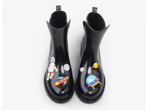 Adult Waterproof Cartoon Animals Rain Shoes PVC Ankle Rain Boots Women