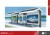 Import Advertising solar customized bus shelter from China