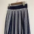 Import Affordable Custom High Waist Jacquard Knitted Pleated Skirt from China