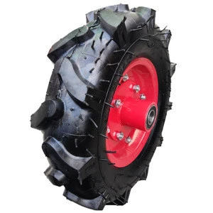 Agricultural Assembly Tractor Wheel Size 4.00-8 Tiller Wheel And Inner Tube