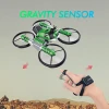 Air-Road Double mode Folding HOBBY QY66-D08C 2 in 1 toys 2.4G rc drone  motorcycle hand control drone
