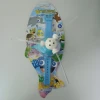 Aircraft whale children&#39;s electric toy flash fiber diy music watch rotating windmill