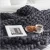 Import  free samples Hot selling custom handmade knit yarn super chunky throw 100% merino wool blanket from China