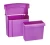 Import Alpine Industries Purple Durable Plastic Sanitary Napkin Receptacle from USA