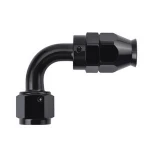 Aluminum AN8-90 deg tubing adapter seat rotary swivel oil cooler hose AN line connector AN8 ptfe hose end joint fitting