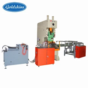 Aluminum foil fast food containers making machines with scrap baler
