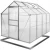 Import Aluminum Garden Greenhouse With Polycarbonate Sheet With Steel Base from China
